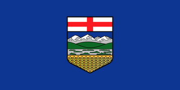 Alberta provincial or territorial flag