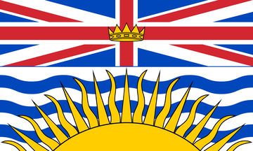 British Columbia provincial or territorial flag