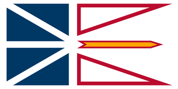 Newfoundland and Labrador provincial or territorial flag